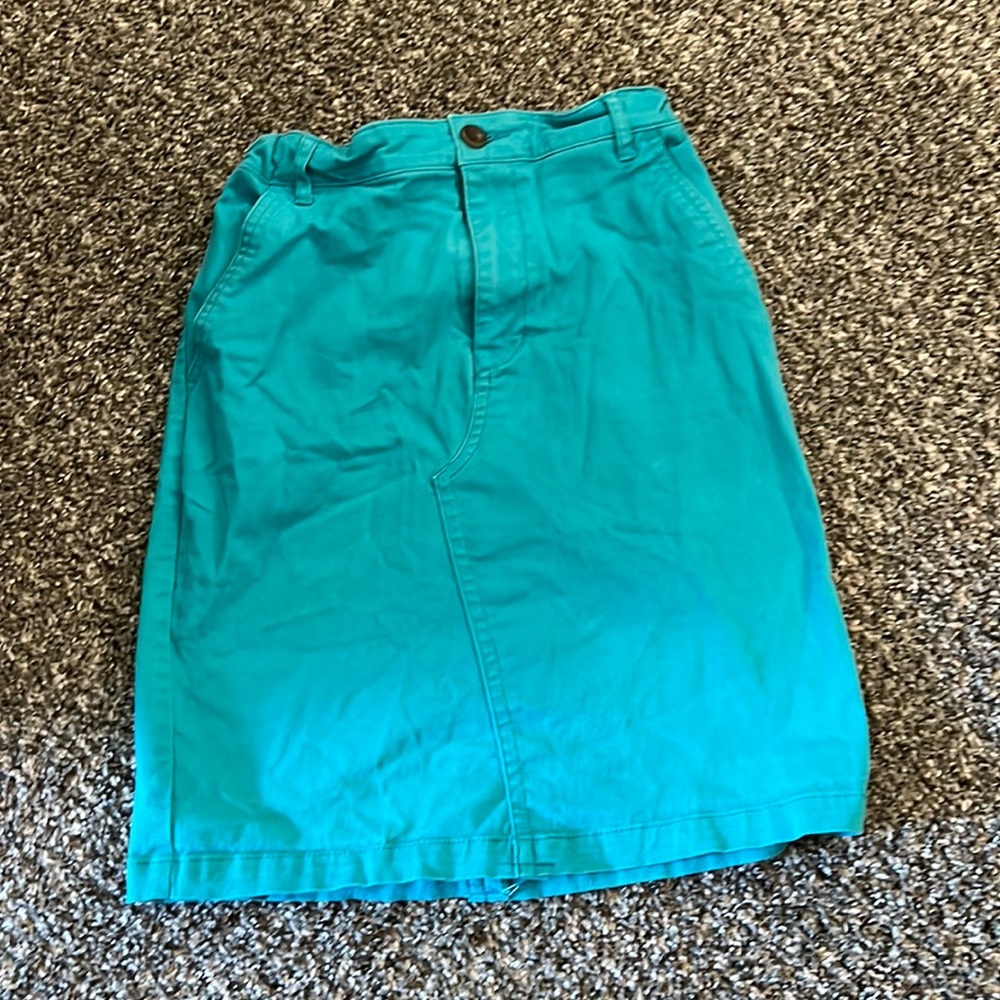 Turquoise skirt size 14 Old Navy skirt